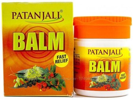 Patanjali Balm Патанджали бальзам Fast Relifот головной и мышечной боли