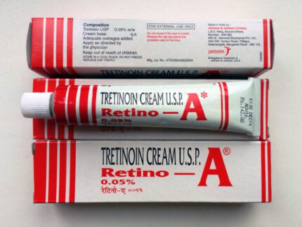 Третиноин Ретино Tretinoin Retino A 0.05 % Johnson аналог Healing Pharma 20 г. Оригинал ! Индия!
